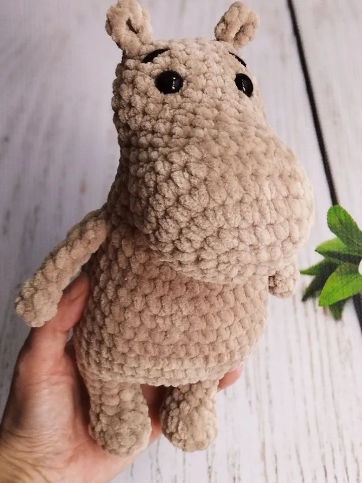 Crochet Moomin Troll Amigurumi Toy