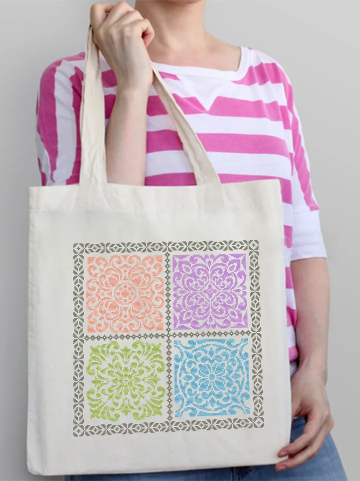 Square mandala cross stitch pattern PDF download Sampler cross stitch mandala ornament pattern for cross stitch pillow, DIY Home decor #M209