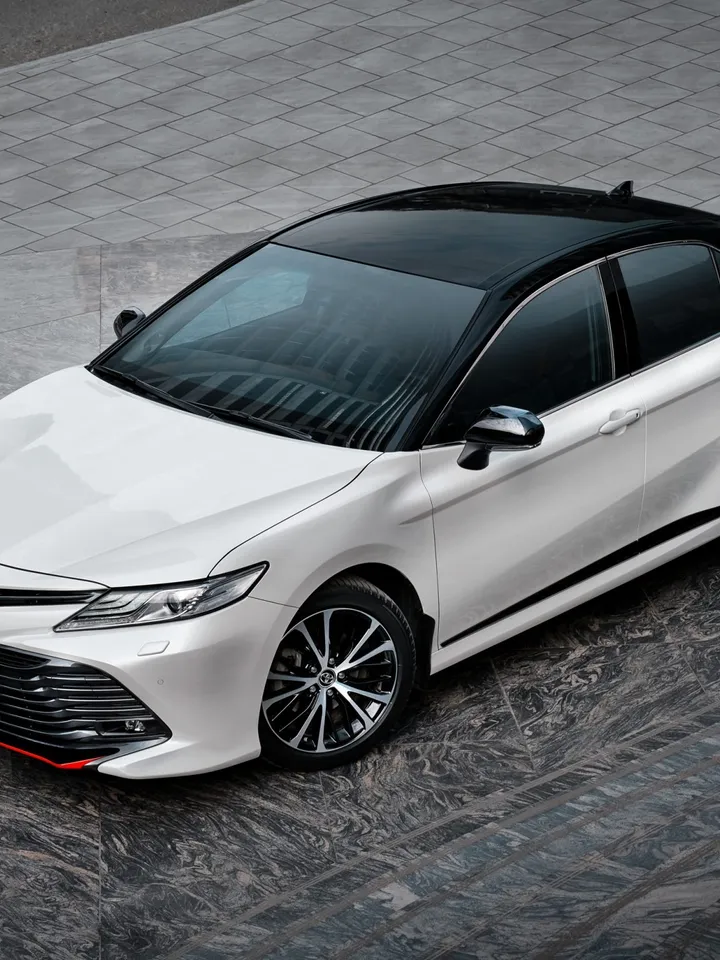 Front lip S-edition for Toyota Camry V70 2018-2020 Spoiler body kit