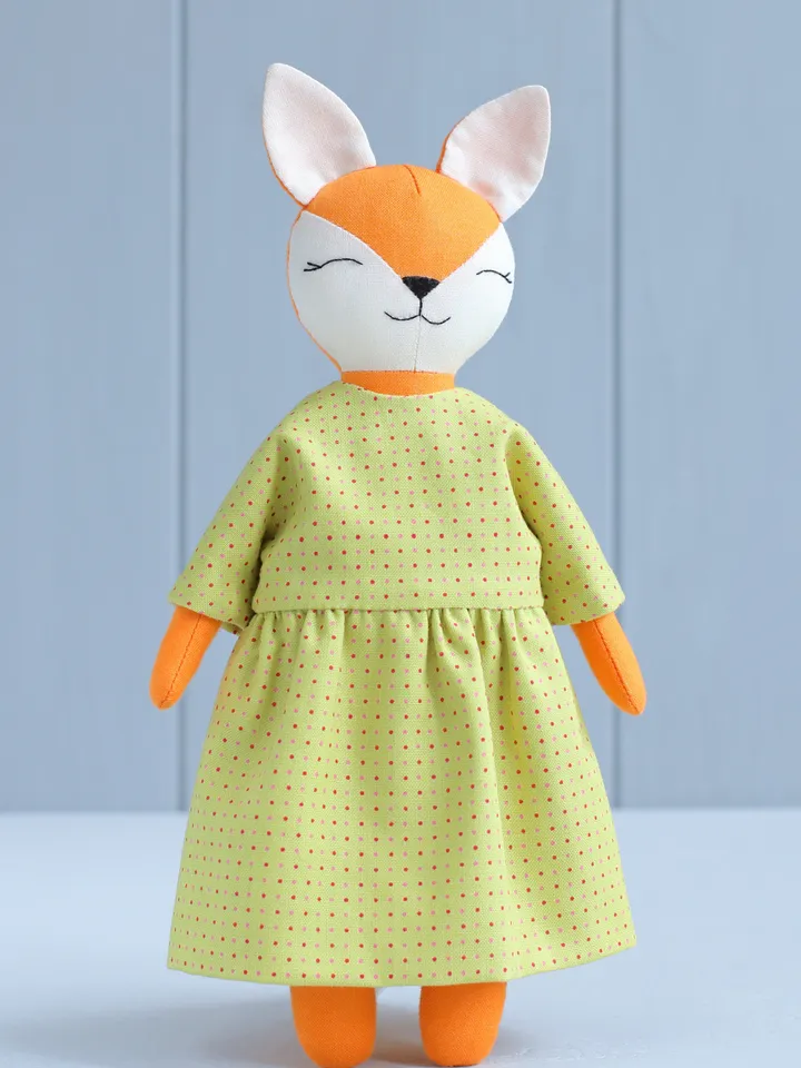PDF Dresses for Large Doll Sewing Pattern