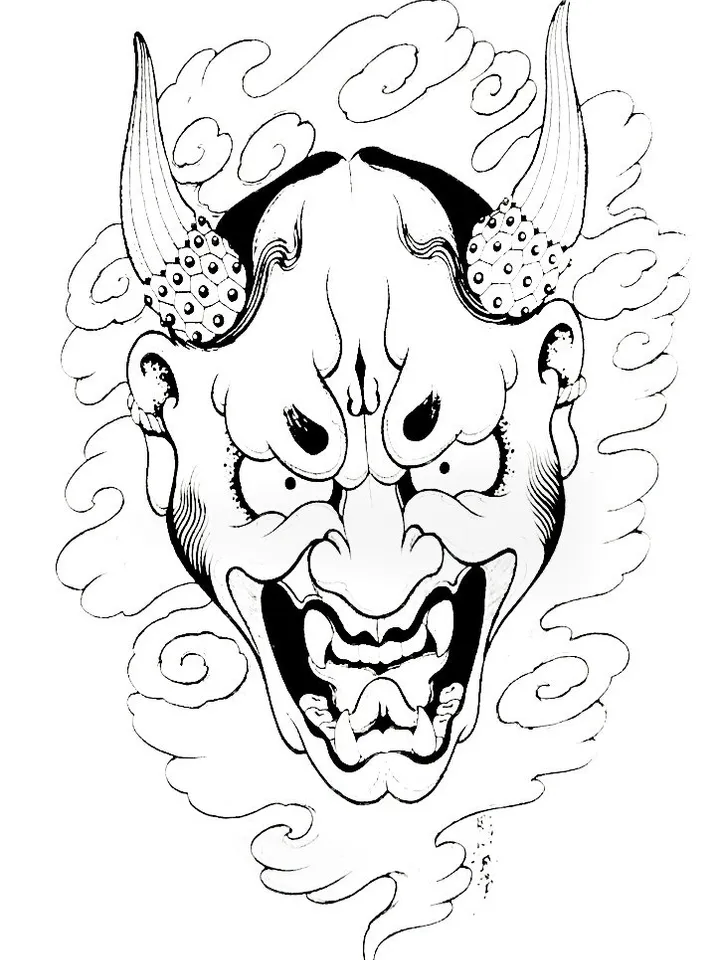 Jack Mosher Hannya Masks