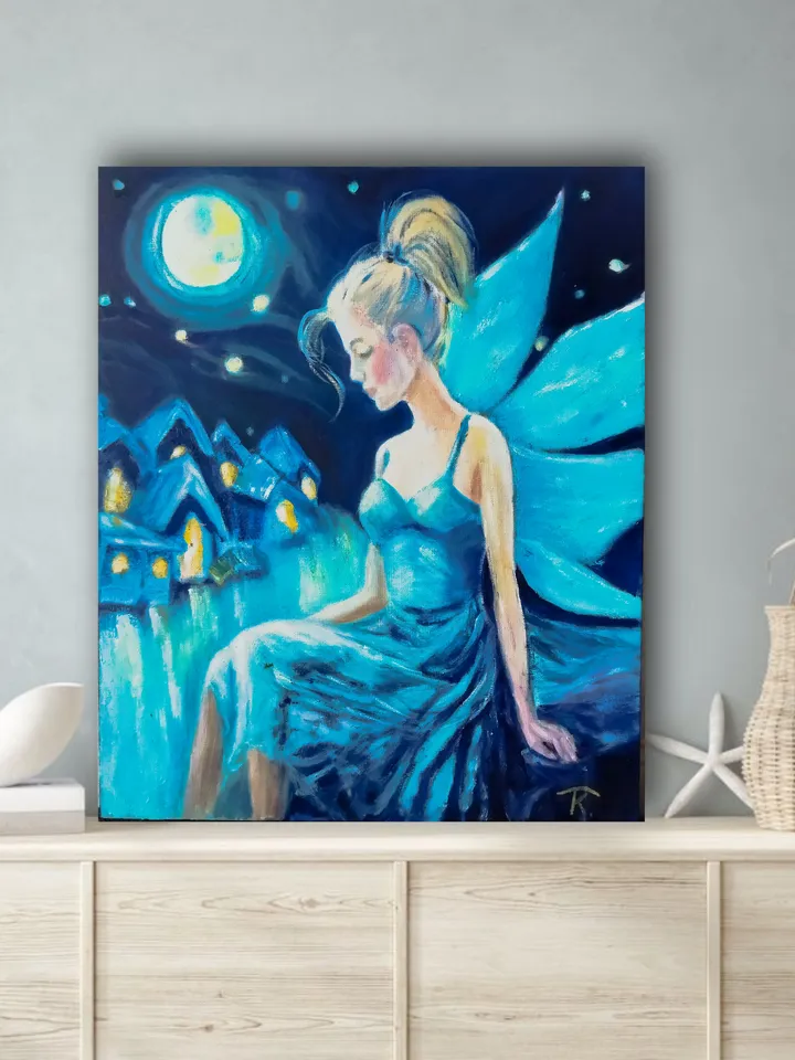 Dream oilpainting on canvas 60x50 cm
