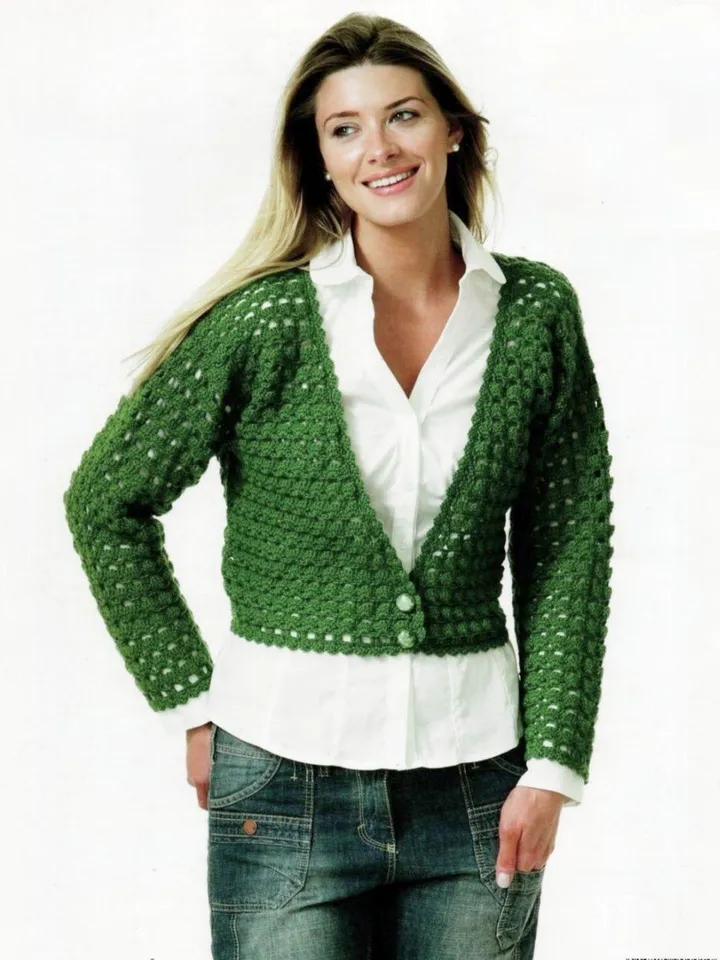 Cropped cardigan pattern easy women cardigan top jacket pattern long cardigan pdf instant download