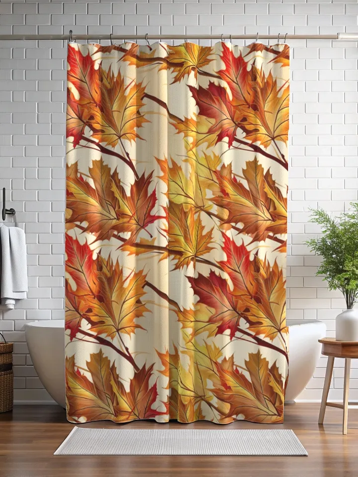 Autumn leaves, enchanted forest seamless 12 pieces pattern Unlimited Commercial Use digital print file instant download