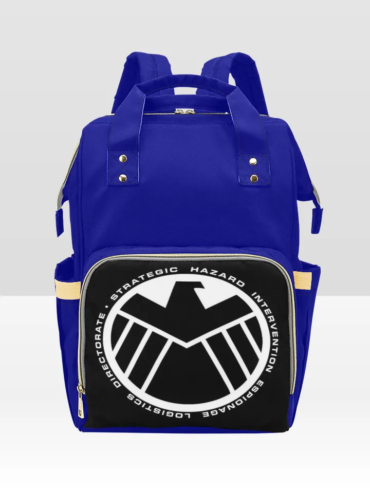 Shield Avengers Diaper Bag Backpack