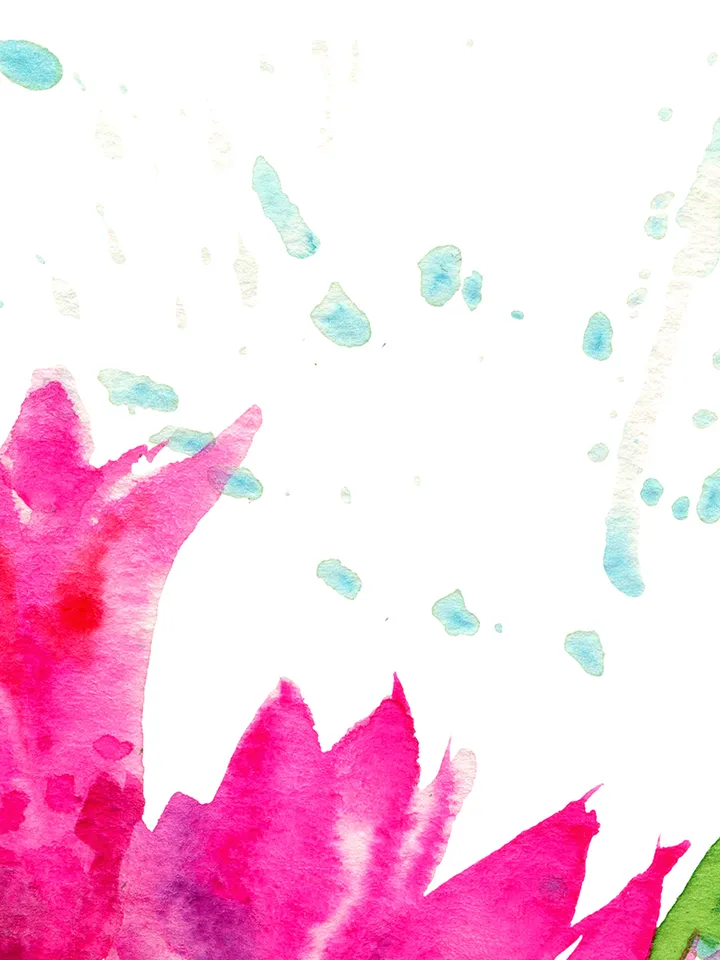 Watercolor picture with tulips, Art print from the original painting, Watercolor digital file, Clipart PNG with tulips