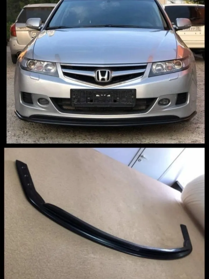 Splitter for front bumper 06-08 Honda Accord/ Acura TSX
