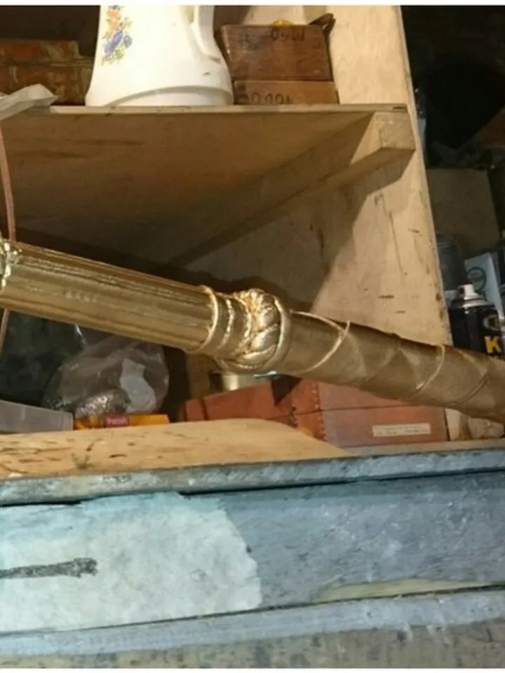 Warhammer Fantasie Battle GOLDEN WAR HAMMER larp from full set of Sigmar wfb aos