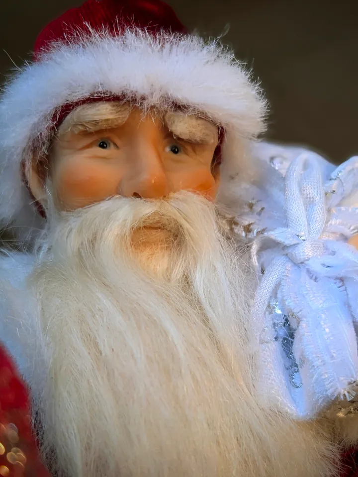 A handmade doll.