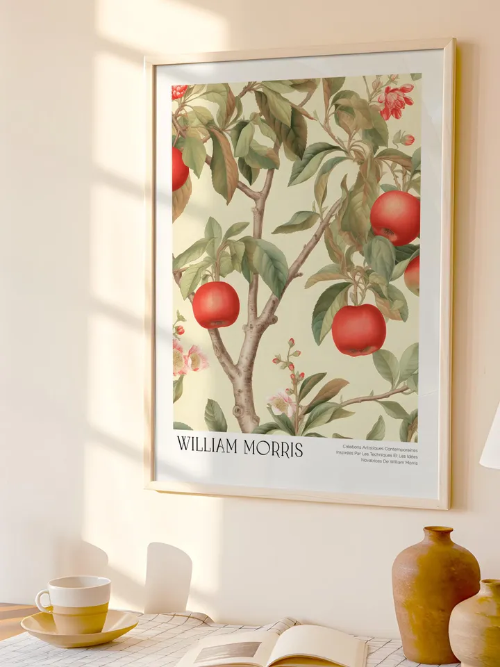 William Morris Wall Art, Vintage Botanical Print, Floral Poster Arts Decor, Digital Download, William Morris Print Digital Download AA17
