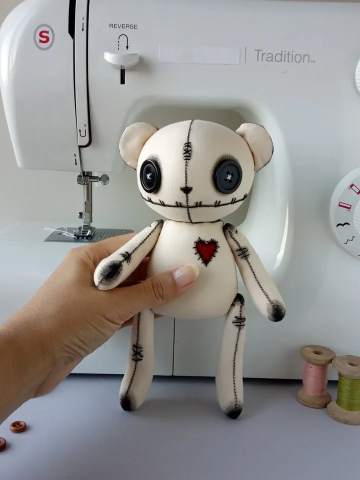 Handmade Bear Doll – Milk