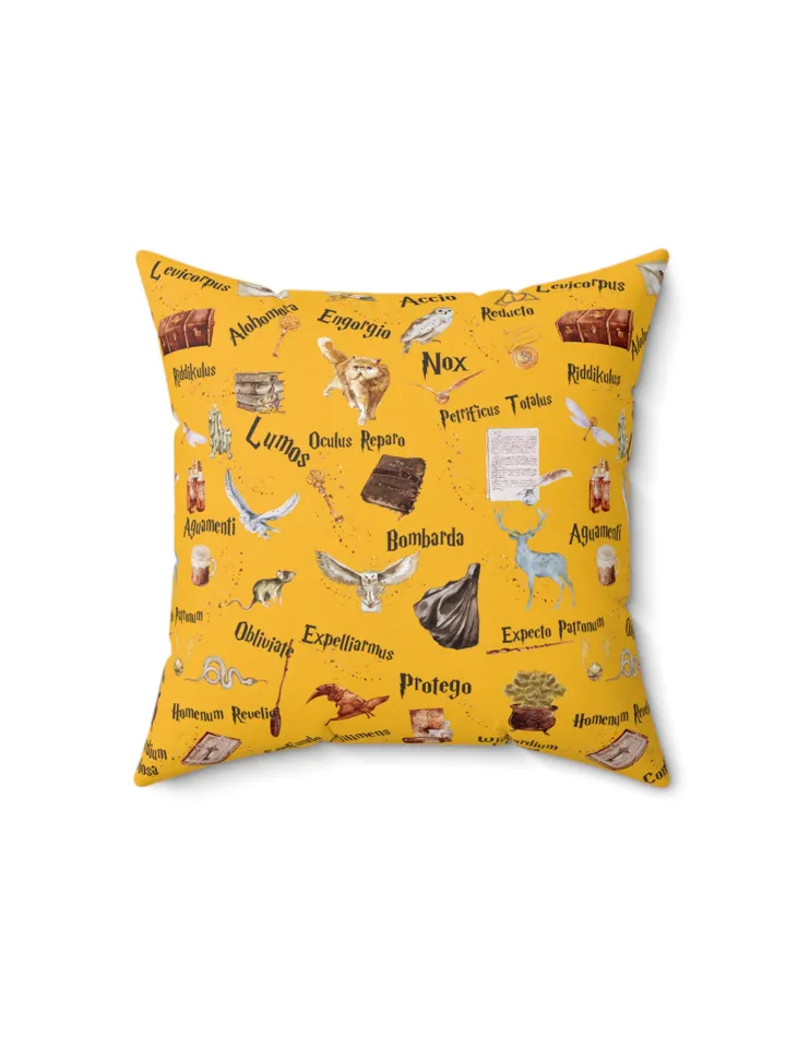 Wizarding World Baby Pillow; Magic School Pillow Owl Key Magic World Custom Wizard Pillow Gift for Baby Magic School Pillow WBB12
