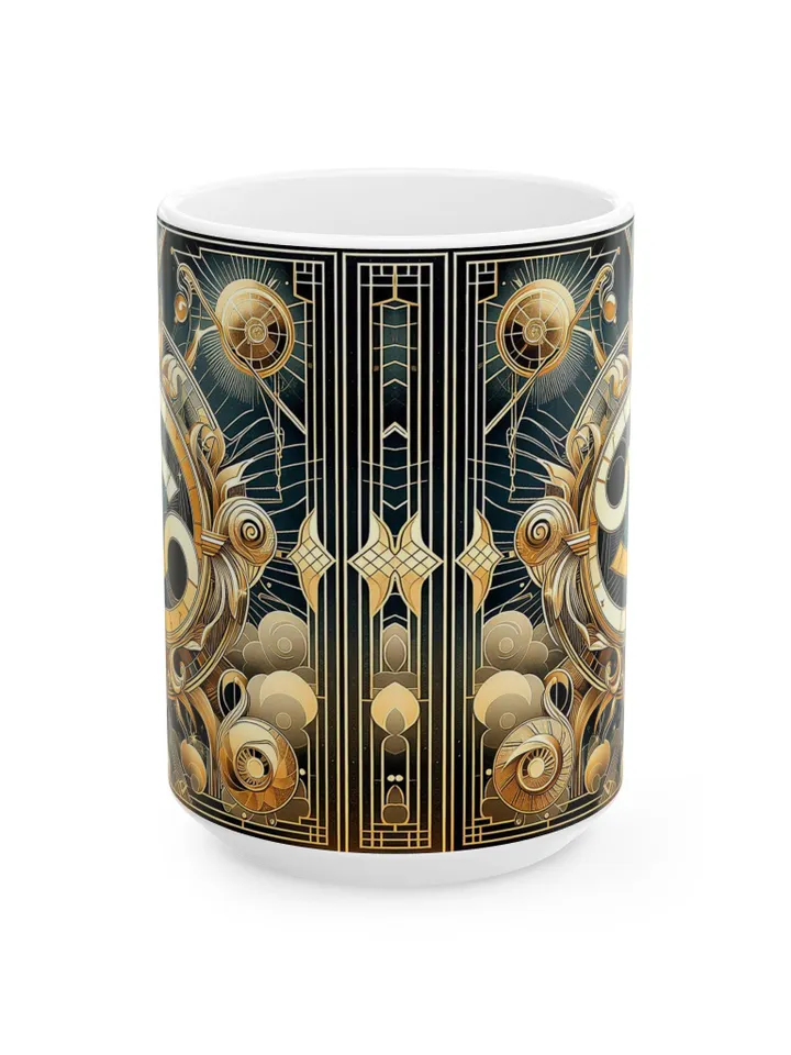 Cancer Zodiac Mug, Unique Coffee Cup, Zodiac Style Drinkware, Decorative Tea Gift, Retro Kitchenware, Home Decor
