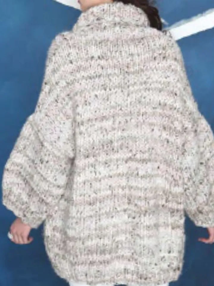 Cardigan pattern, easy cardigan pattern, women cardigan, chunky cardigan pattern