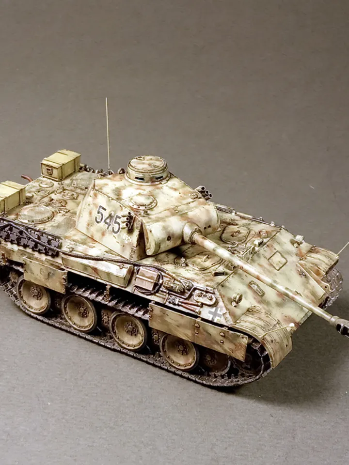 Pro Built model Panther 52th Pz.Abt., Kursk, 1/72 scale