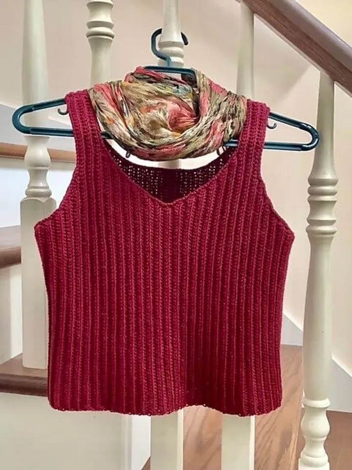 Crochet tank top pattern, easy top crochet pattern pdf