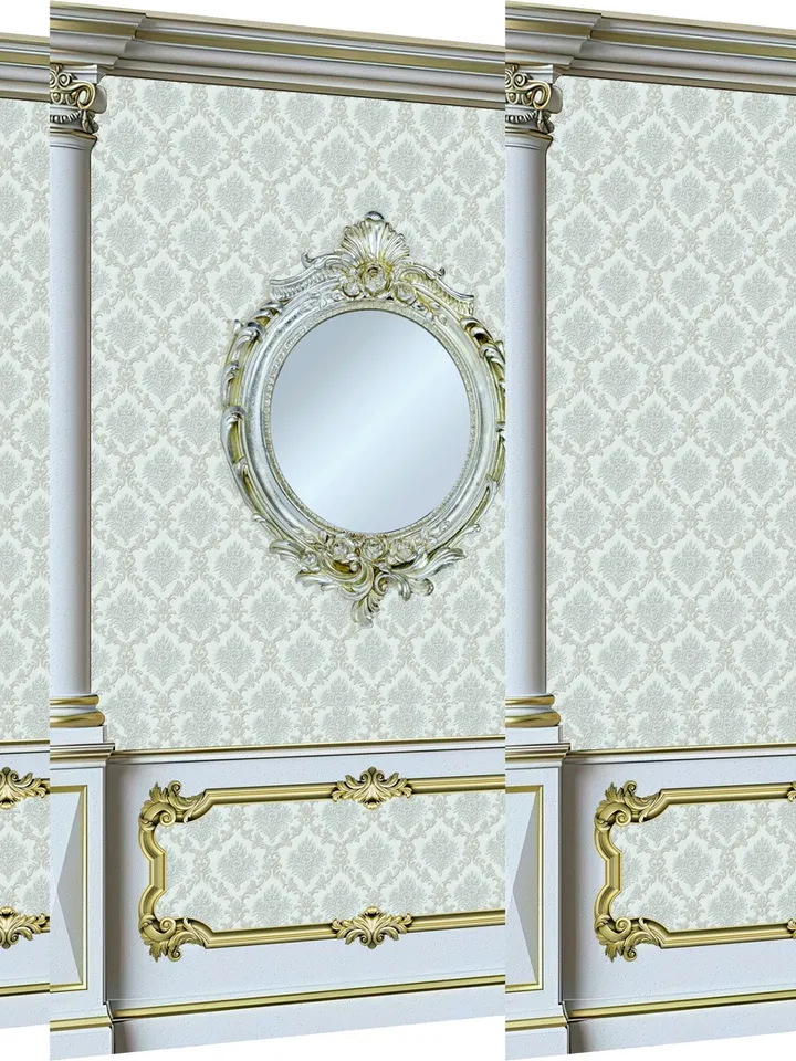 Wallpapers- Set 17-v7 | Printables for Dollhouses and Unique Miniature Projects | Digital Downloads | in Scale 1/12th