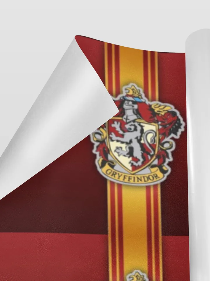 Gryffindor Gift Wrapping Paper 58"x 23" (1 Roll)