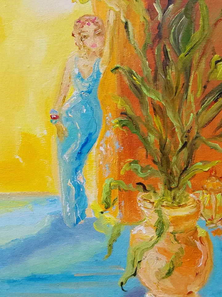 Oriental tale 40x50cm (16х20 inc)
oil on canvas