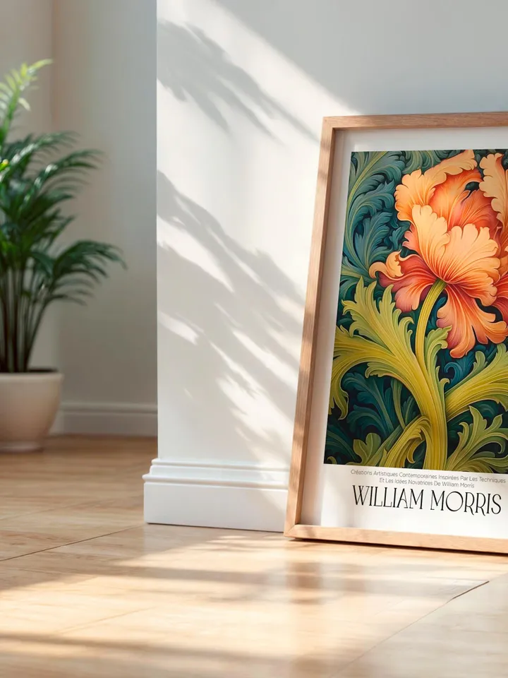 William Morris Wall Art, Vintage Botanical Print, Floral Poster Arts Decor, Digital Download, William Morris Print Digital Download AA11