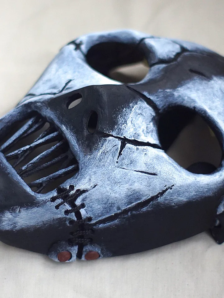 Paul Grey mask Latest mask Hard Rock Halloween mask Scary Handmade The Pig mask bassist Heavy metal mask