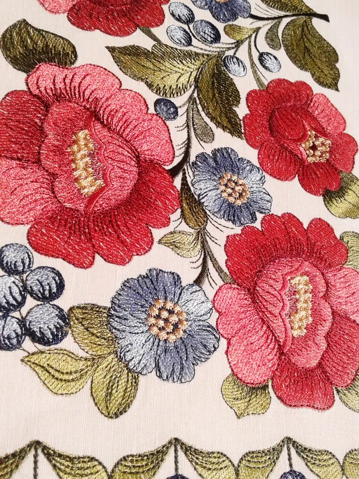 "Galina's Flower Garden" designs for machine
