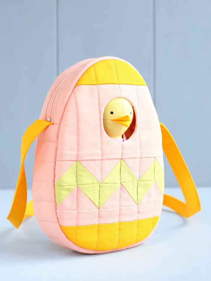 PDF Easter Egg Bag for Mini Doll Sewing Pattern