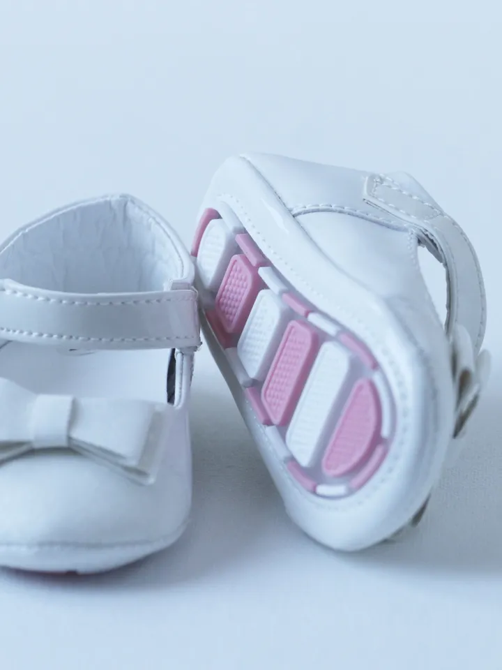 Baby Girl Baptism Shoes, Christening footwear Flower girl shoes cute white summer outfit