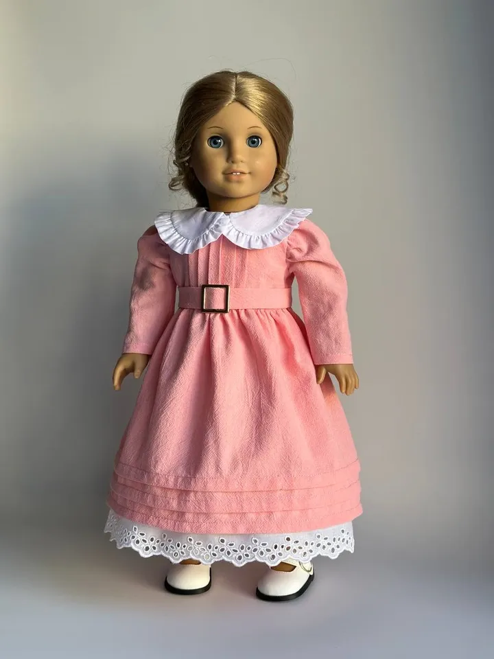 PDF sewing pattern for American Girl dolls.