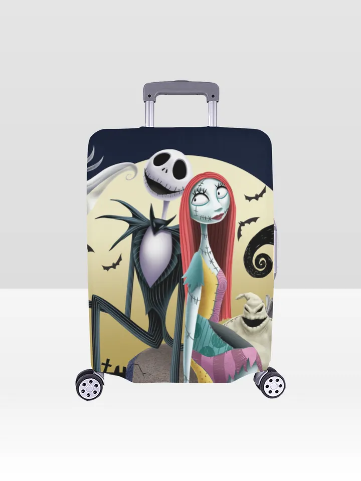 Nightmare before Christmas Luggage Cover, Luggage Protective Print Cover, Case Cover