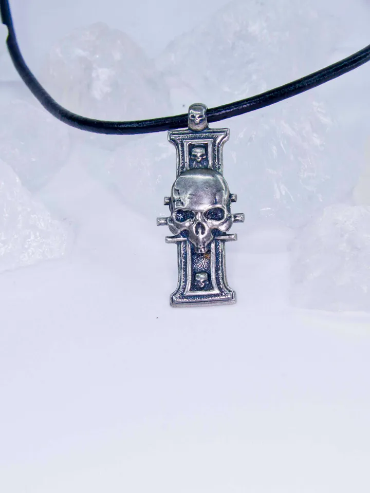 Inquisition Insignia Pendant with Skull