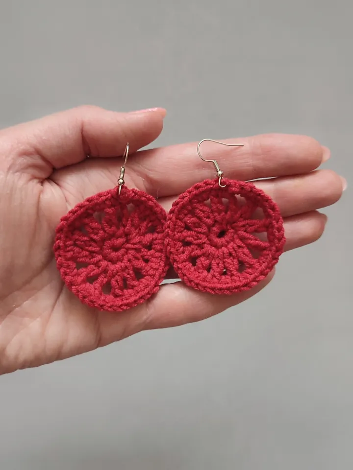 Elegant jewelry, Necklace in red