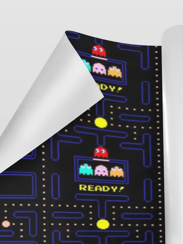Pac-Man Gift Wrapping Paper 58"x 23" (1 Roll)