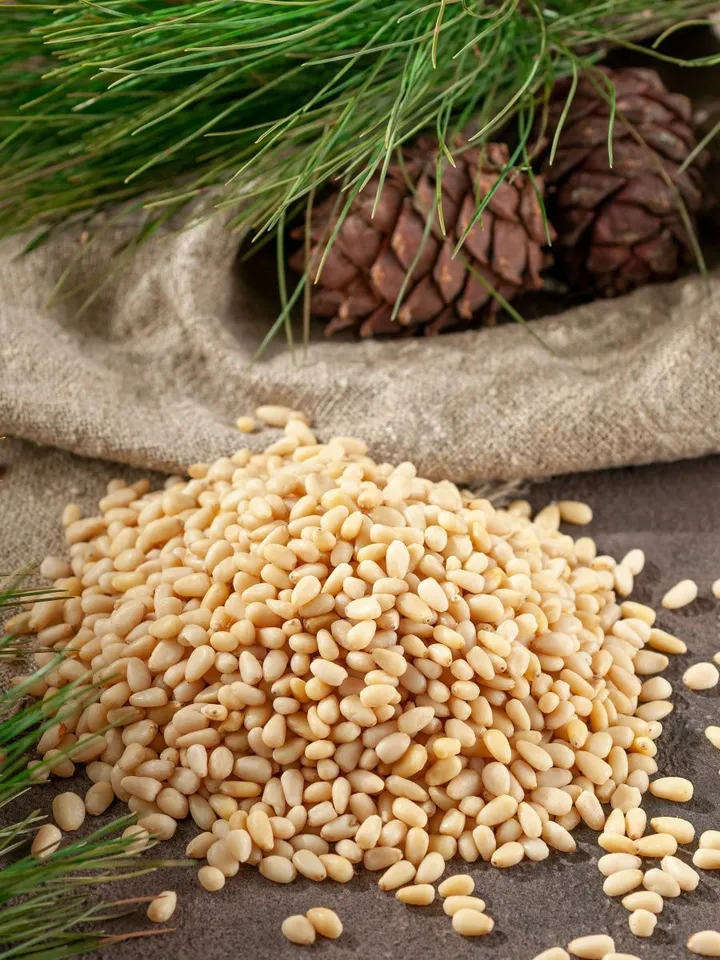 3 Х 100 g Nuts Siberian cedar in vacuum packing