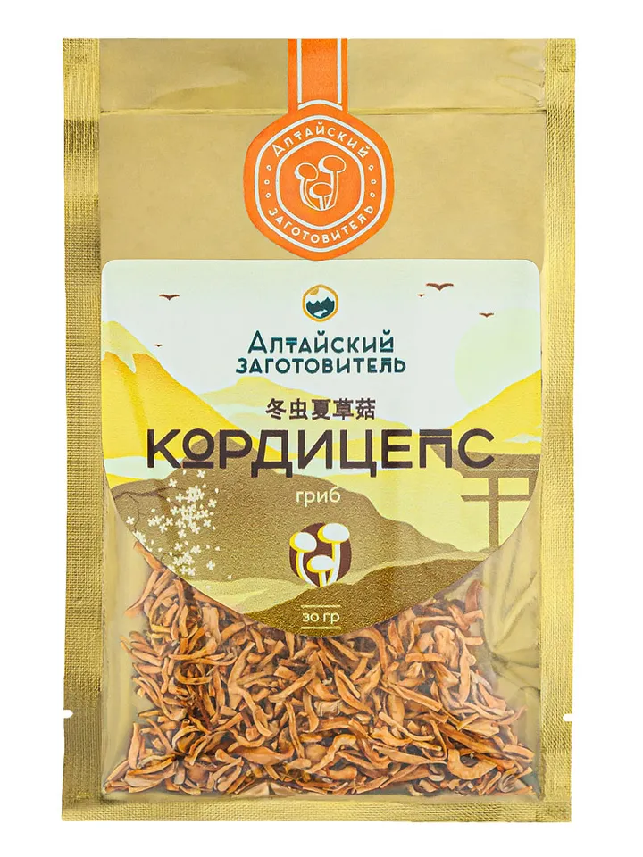 Cordyceps mushroom, 30 gr.(1.1 oz)