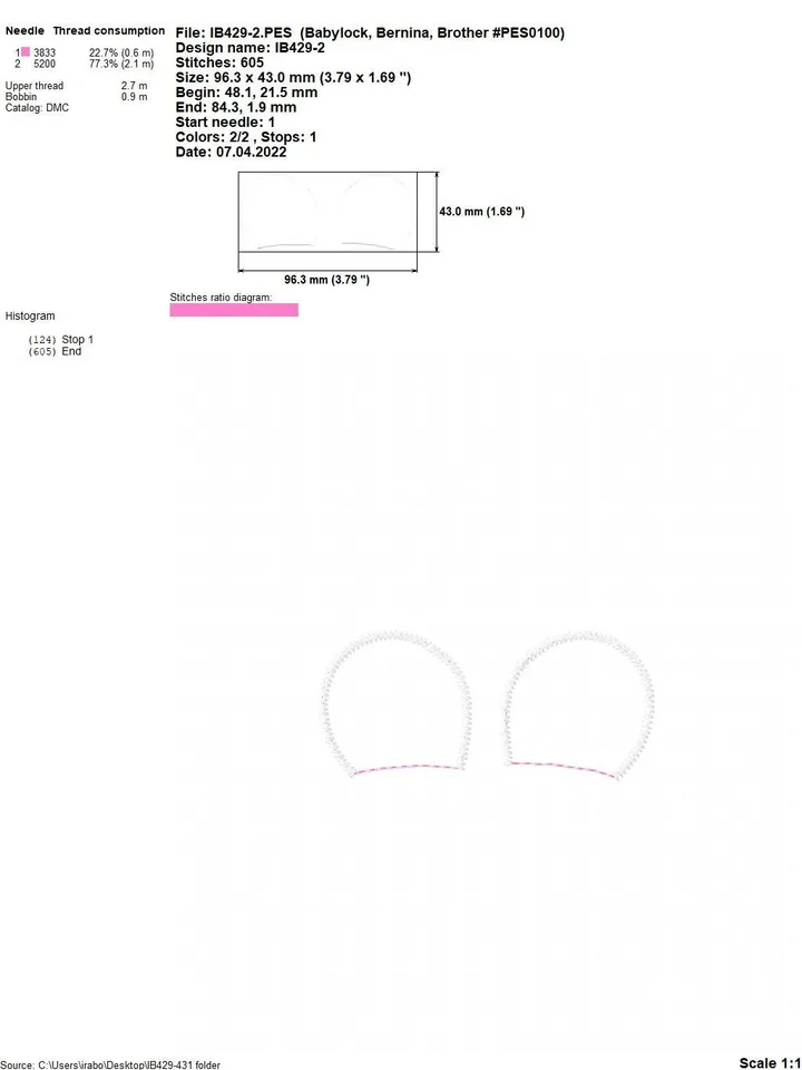 Machine embroidery designs set for babies: Soft toy, Rattle and Bear application Project in the hoop