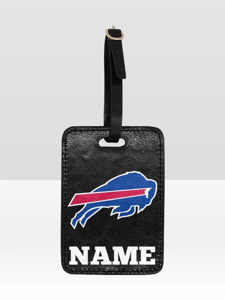 Buffalo Bills Luggage Tag Custom NAME