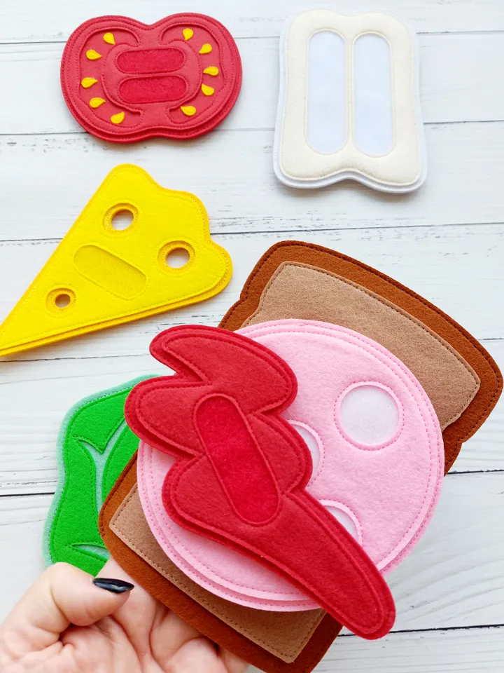 Felt Play Set "Make a Sandwich"