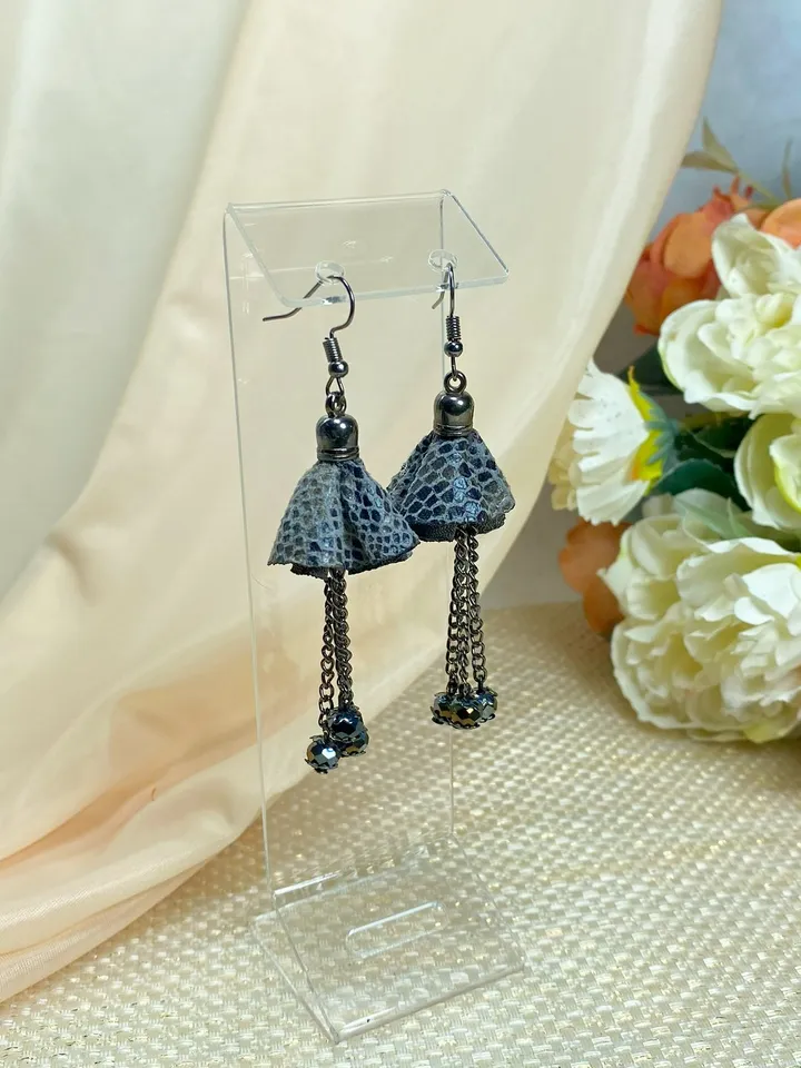 Handmade earrings. Individual design.