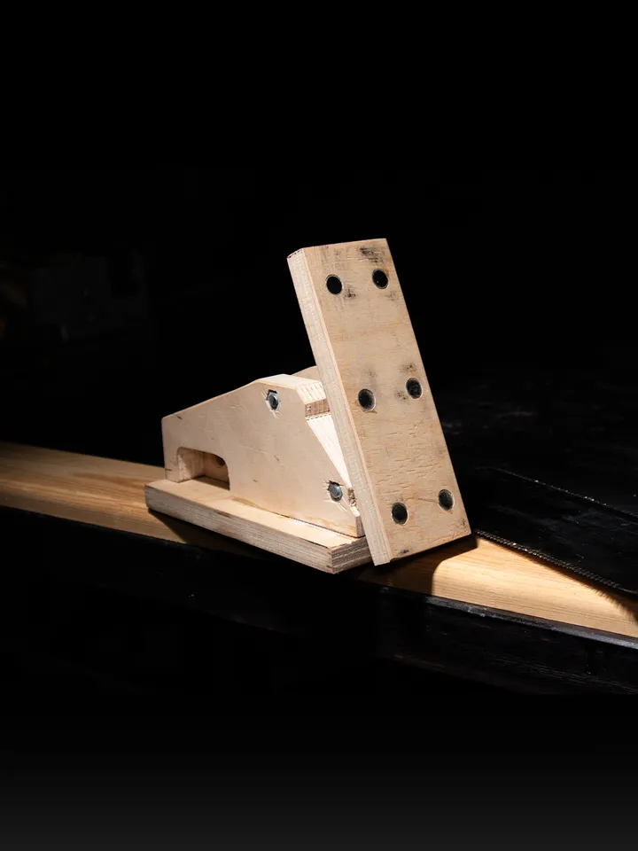 Adjustable Hand Saw Guide (PDF plan, dxf,svg)