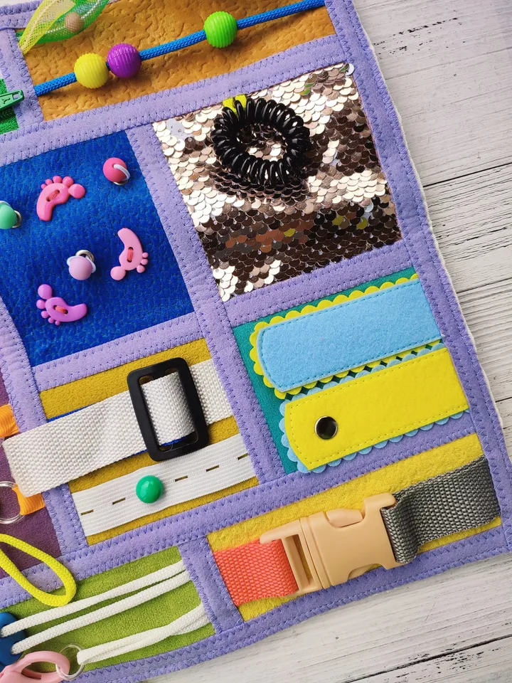 Dementia fidget mat, Fidget blanket mat dementia activities, Fidget quilt, sensory blanket, Gifts Alzheimer's for grandma, Dementia Gifts