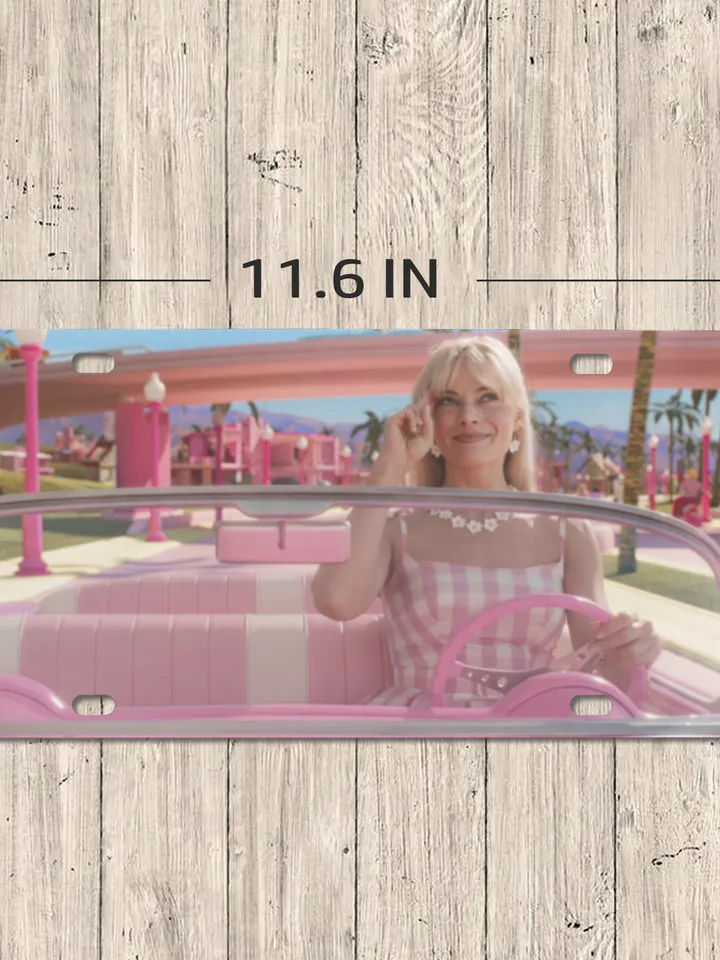Barbie License Plate