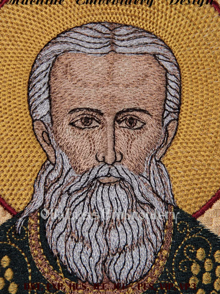 John of Kronstadt embroidery design