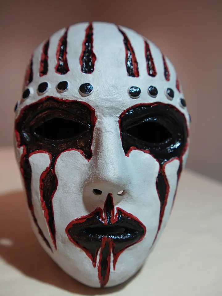 Joey Jordison mask vol.3 gray Slipknot Joey Jordison vol.3 Slipknot mask