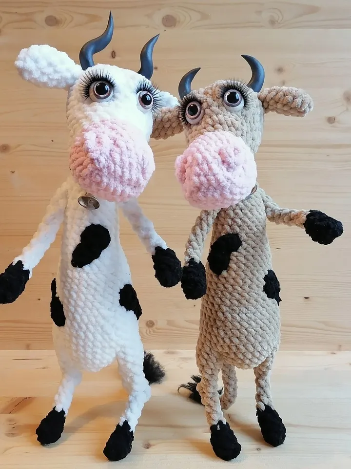 Crochet pattern amigurumi Cow - digital pattern PDF