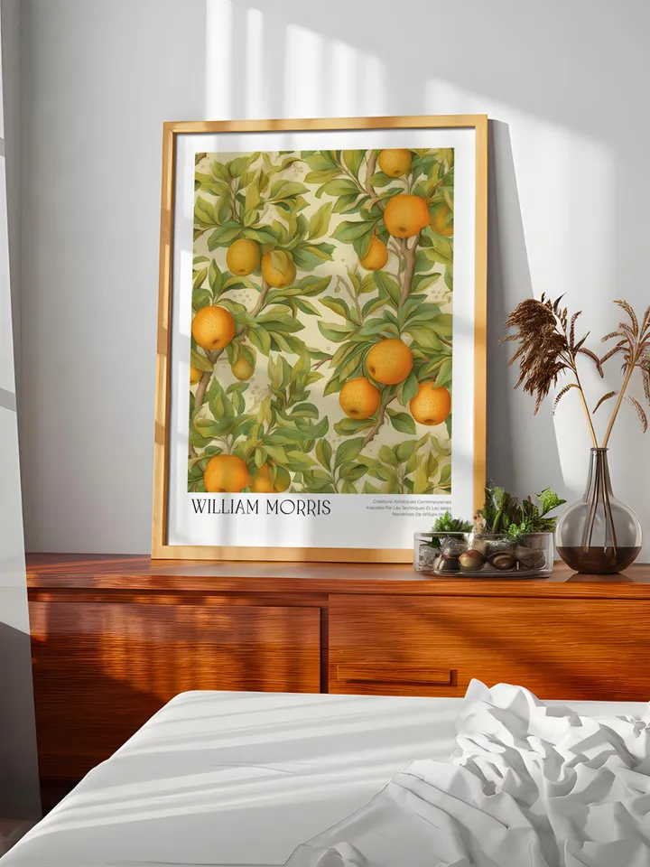 William Morris Wall Art, Vintage Botanical Print, Floral Poster Arts Decor, Digital Download, William Morris Print Digital Download AA16