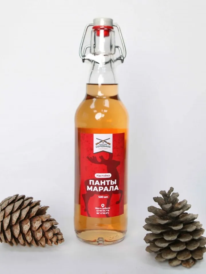 Maral antler tincture 100%, 500 ml