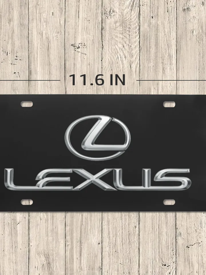 Lexus License Plate