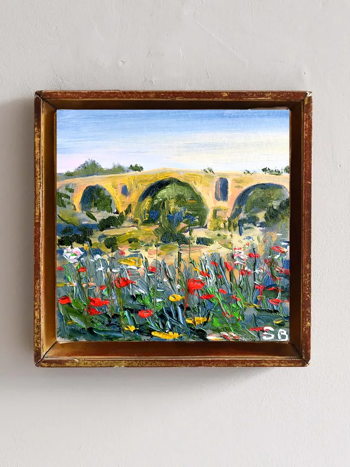 Le Pont Julien Original artwork by SerjBond