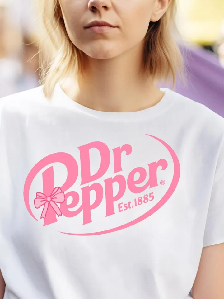 Dr Pepper svg, Pink Coquette Png Clipart, Dr Pepper Pink Bow Png, Dr Pepper Pink Bow Graphic, Commercial Use, Digital Download